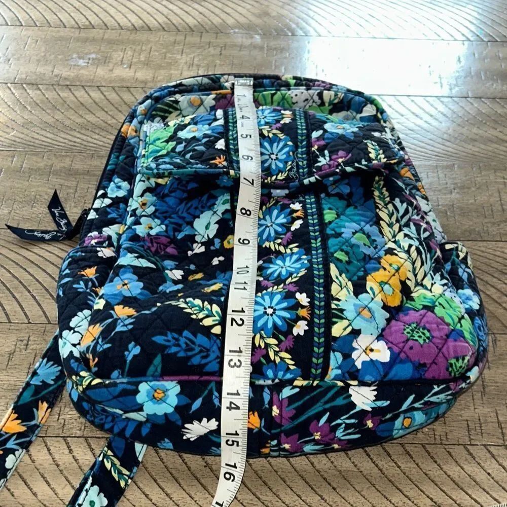 Floral Quilted Backpack 🎒 - Picture 12 of 17